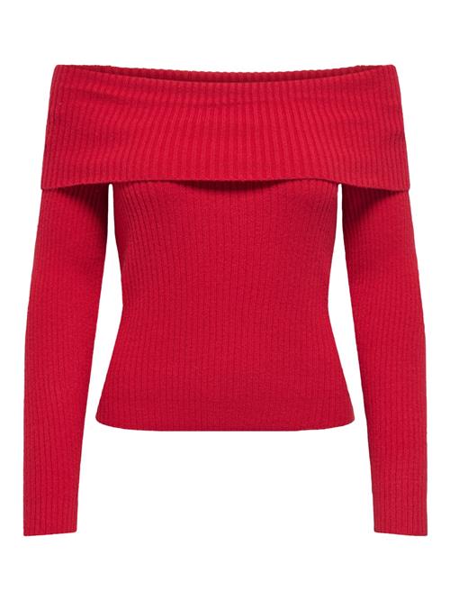 ONLY Pullover 'ONLKatia'  rød