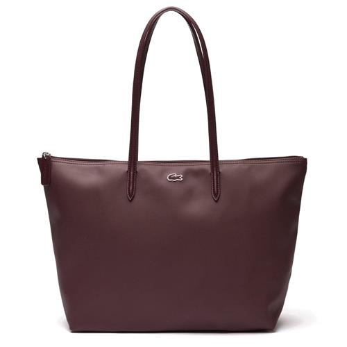 LACOSTE Shopper  mørkerød