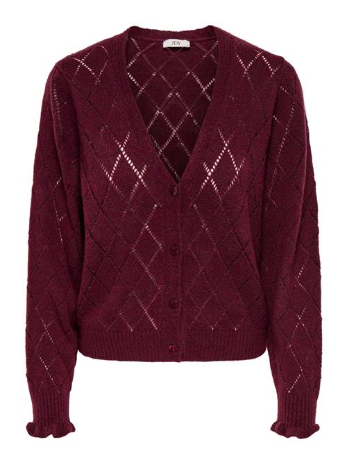 JDY Cardigan 'JDYLetty'  vinrød