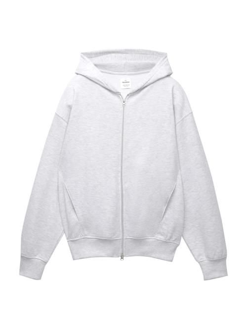 Pull&Bear Sweatjakke  lysegrå