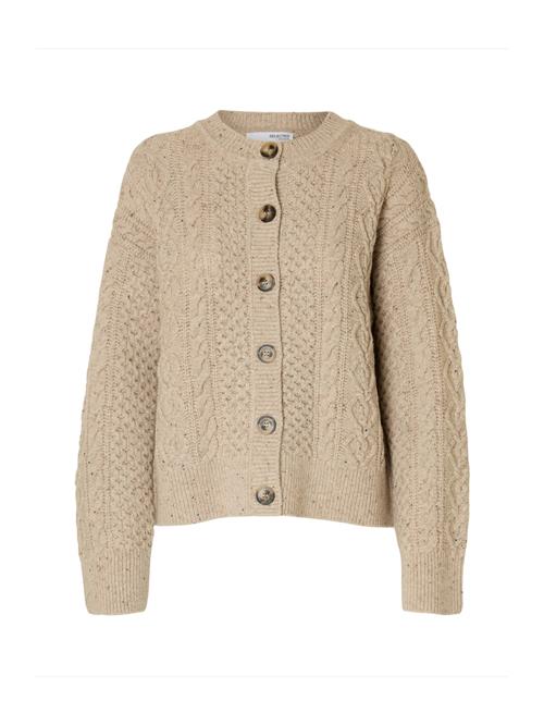 SELECTED Cardigan 'SLFNELLY'  sand