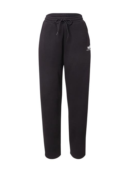 ALPHA INDUSTRIES Bukser  sort / hvid
