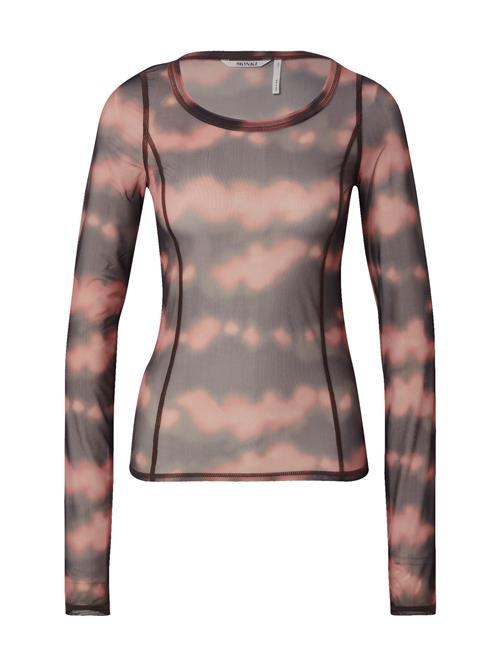 Monki Shirts  hindbær / sort