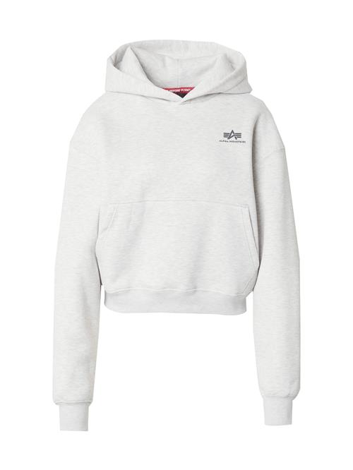 ALPHA INDUSTRIES Sweatshirt  antracit / lysegrå