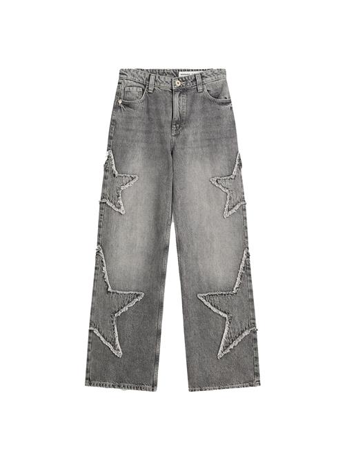Bershka Jeans  lysegrå