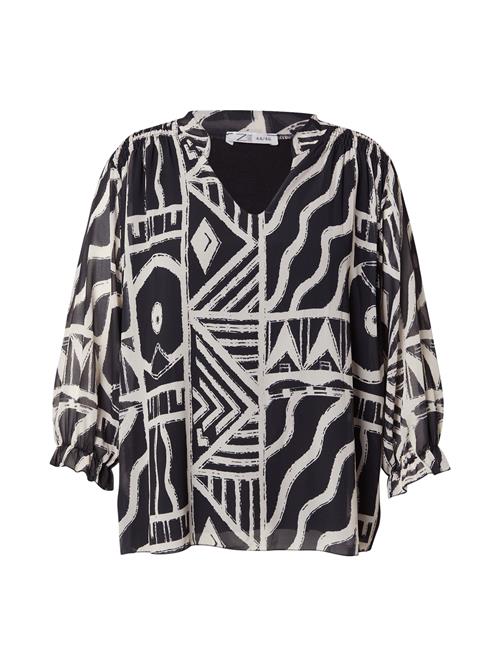 Z-One Bluse  sort / offwhite