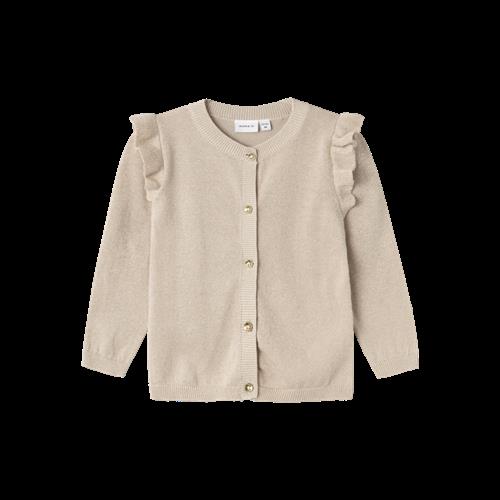 NAME IT Glimmer Cardigan Abinne Peyote