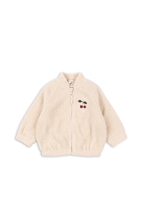 Konges Sløjd Jazz Teddy Bomber Jacket Grs Sand Dollar Jazz Teddy Bomber Jacket Grs Sand Dollar 12 months Fleece Creme  12 måneder  kvinde