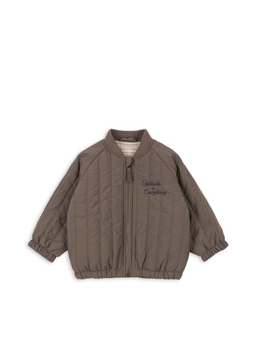 Konges Sløjd Juno Bomberjakke Walnut  Juno Bomber Jacket Walnut 7-8 Y  Brun  7-8 år  mand