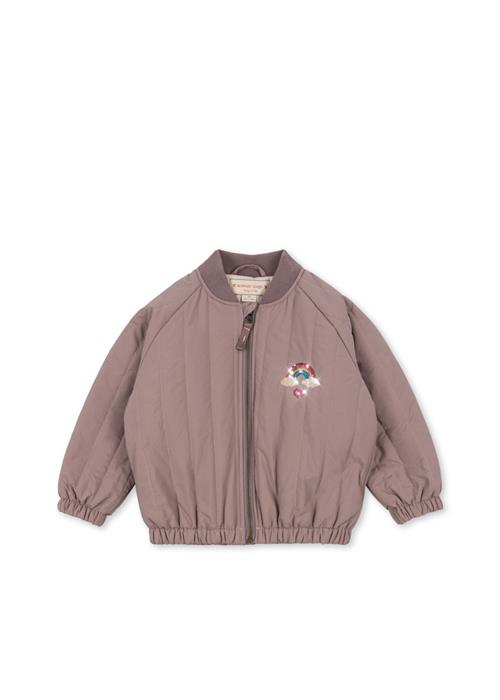 Konges Sløjd Juno Bomberjakke Med Pailletter Twilight Mauve  Juno Sequin Bomber Jacket Twilight Mauve 4 Y  Rød  4 år  kvinde