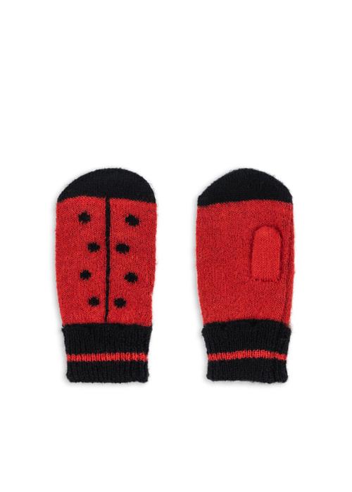 Konges Sløjd Ladybug Vanter Barbados Cherry  Ladybug Mittens Barbados Cherry 12-18 months Wool Rød  12-18 måneder  kvinde