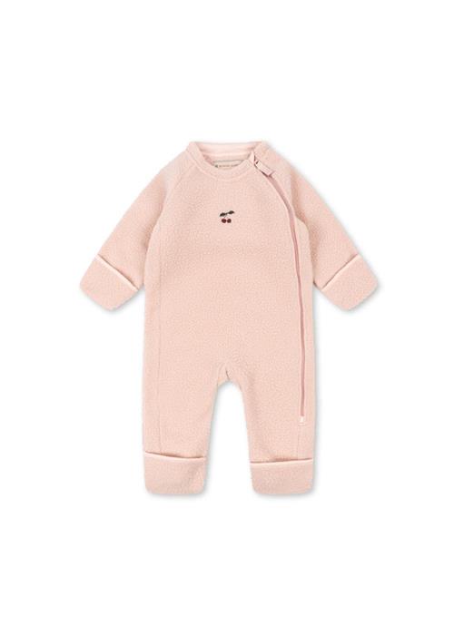 Konges Sløjd Safa Fleece Onesie Rose Smoke  Safa Onesie Grs Rose Smoke 9 months Fleece Lyserød  9 måneder  kvinde