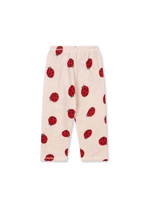 Konges Sløjd Tavi Fleece Pants Grs Ladybug Tavi Fleece Pants Grs Ladybug 5-6 Y Fleece Hvid  5-6 år  kvinde