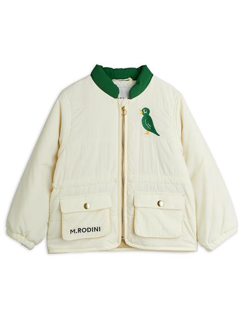 Mini Rodini GOTS Bird Let Vatteret Jakke Offwhite  104/110 cm    104/110 cm  Unisex