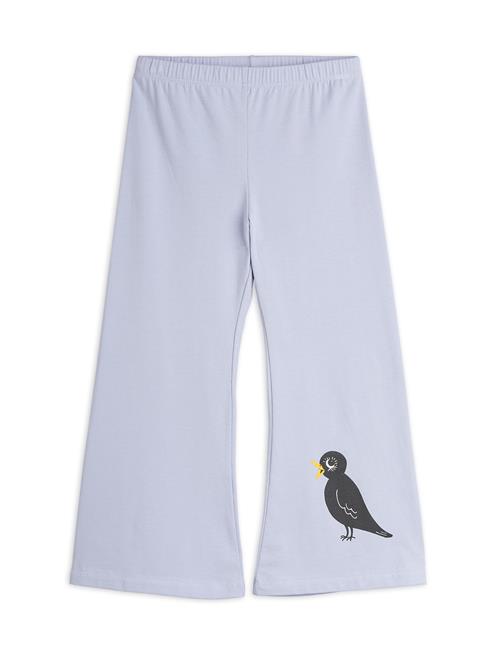 Mini Rodini GOTS Birds Sp Flared Bukser Purple  116/122 cm    116/122 cm  Unisex