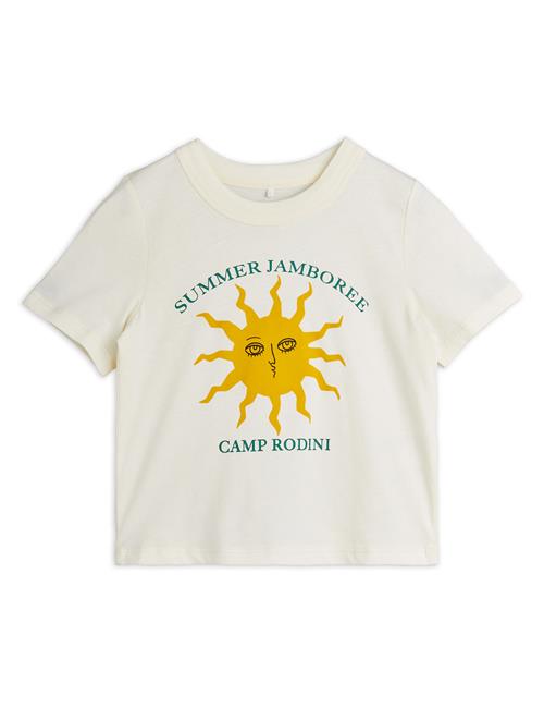 Mini Rodini GOTS Sun Sp Kortærmet T-shirt Offwhite  128/134 cm    128/134 cm  Unisex