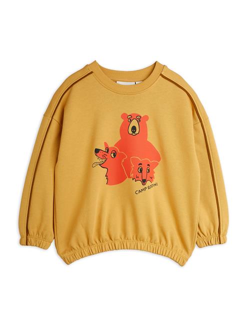 Mini Rodini GOTS Camp Rodini Sp Sweatshirt Beige  104/110 cm    104/110 cm  Unisex