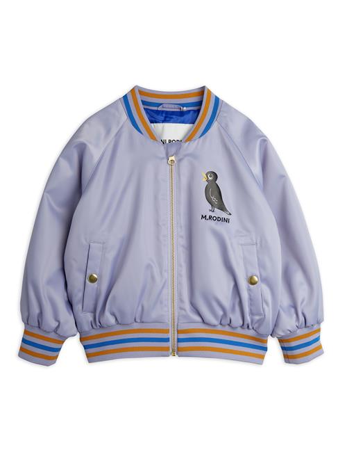 Mini Rodini GOTS Birds Sp Lightweight Baseball-jakke Purple  128/134 cm    128/134 cm  Unisex