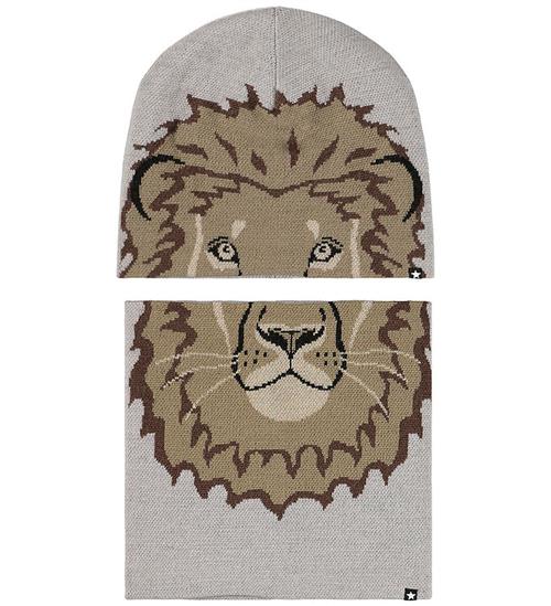 Molo Hue m. Tube - Kleo - Uld/Polyester - Lion Face