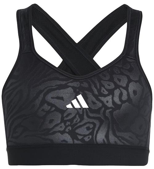 adidas Performance Træningstop - Sort m. Hvid