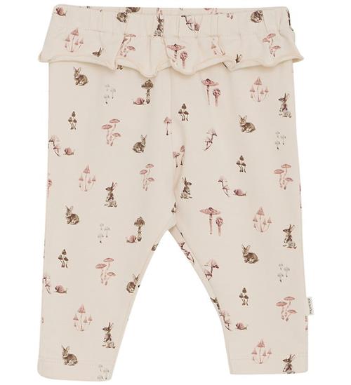 Minymo Leggings - AOP - Sandshell