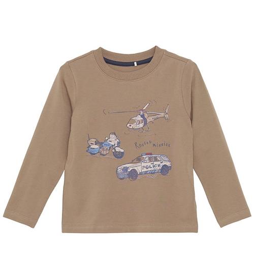 Minymo Bluse - Caribou m. Print