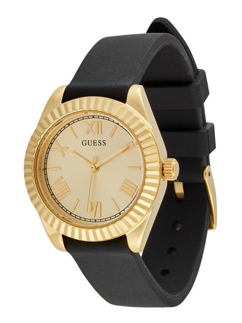 GUESS Analogt ur  guld / sort