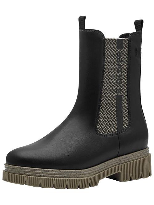 s.Oliver Chelsea Boots  greige / sort