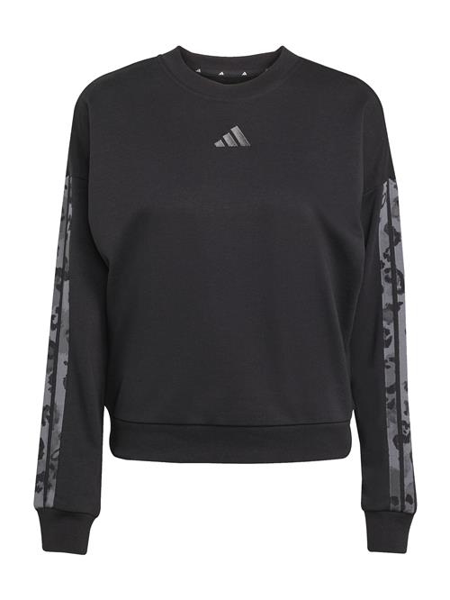 ADIDAS SPORTSWEAR Sportsweatshirt 'AOP'  grå / sort