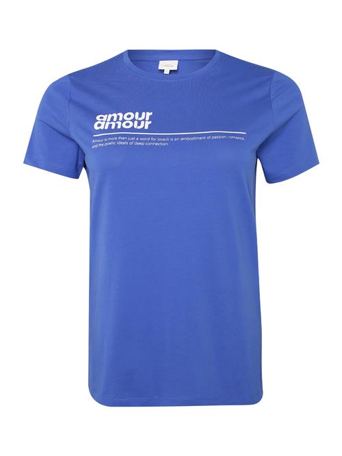ONLY Carmakoma Shirts 'CARSONYA'  blå / hvid