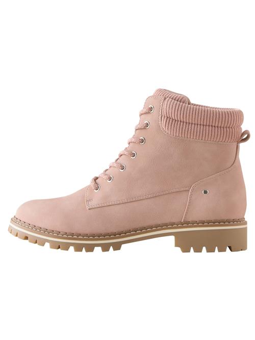 Se Next Snørestøvletter  pastelpink ved About You