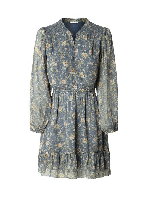 Pepe Jeans Blusekjole 'LONDYN'  navy / pastelgul / grøn / orange
