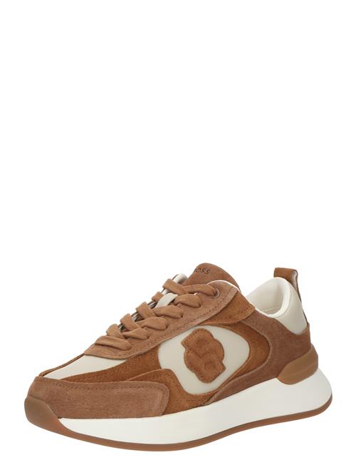 BOSS Sneaker low  elfenben / rustbrun