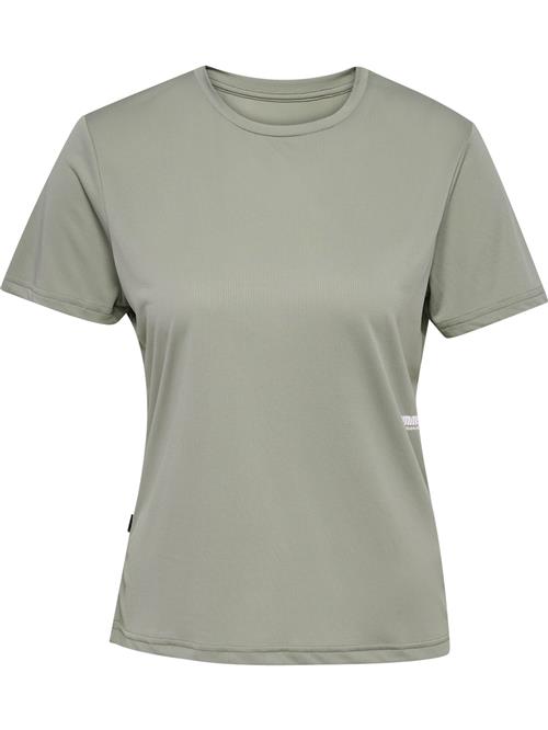 Hummel Funktionsbluse 'Pulse'  khaki / hvid