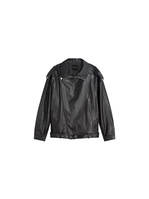 Bershka Overgangsjakke  sort