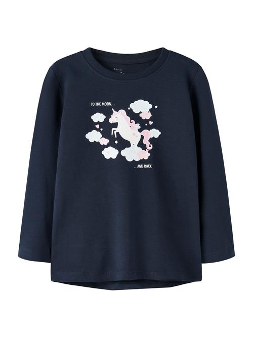 NAME IT Bluser & t-shirts 'NMFVIX'  navy / lyserød / hvid
