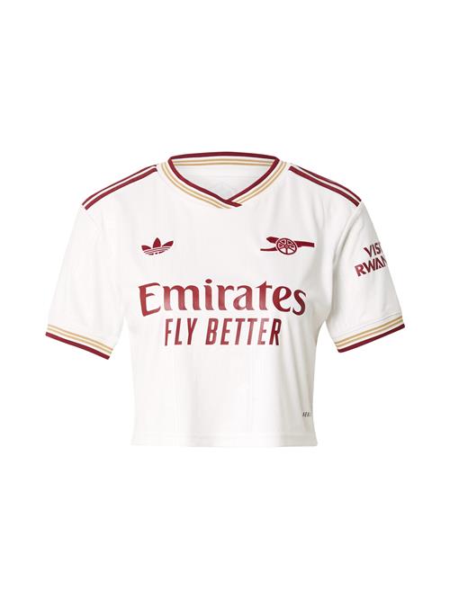 ADIDAS PERFORMANCE Funktionsbluse 'AFC 3'  gylden gul / vinrød / hvid