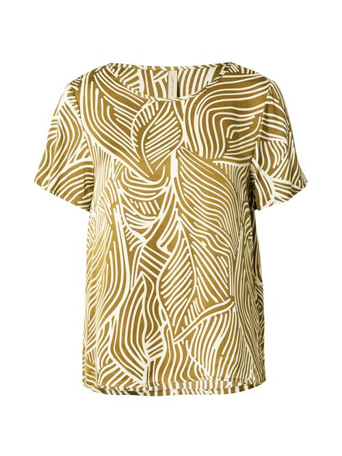 Soyaconcept Bluse 'SIGNORA 1'  oliven / hvid