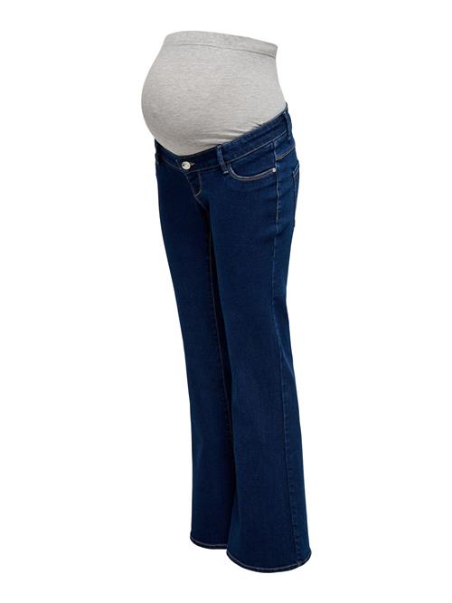 Se Only Maternity Jeans 'OLMLAana'  blue denim / grå-meleret ved About You