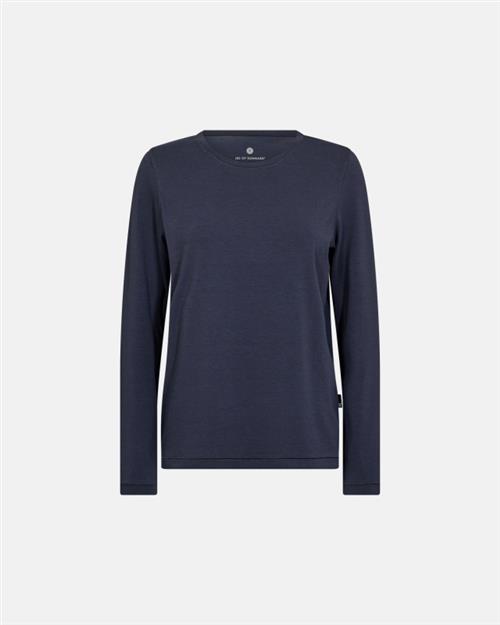 Langærmet t-shirt | Økologisk bambus | Lavendel