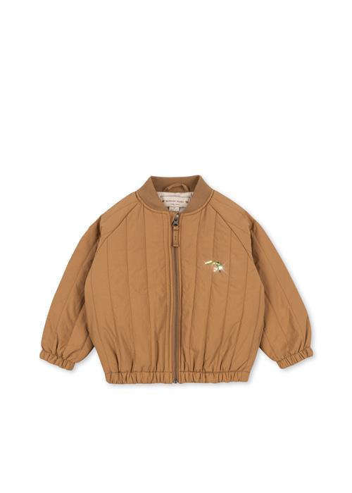 Konges Sløjd Juno Bomberjakke Med Pailletter Tobacco Brown  Juno Sequin Bomber Jacket Tobacco Brown 3 Y  Brun  3 år  Unisex