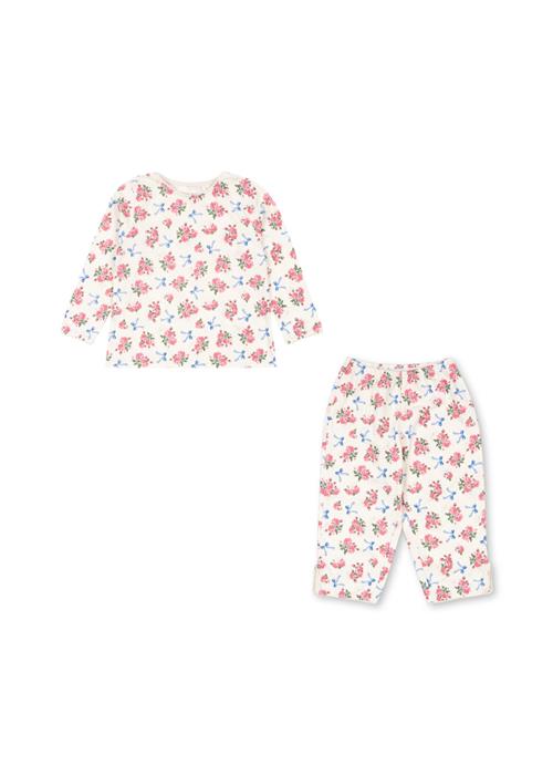 Konges Sløjd Gio Sæt Med Tøj Bella Rosita  Gio Bow Set Gots Bella Rosita 12 months  Lyserød  12 måneder  kvinde