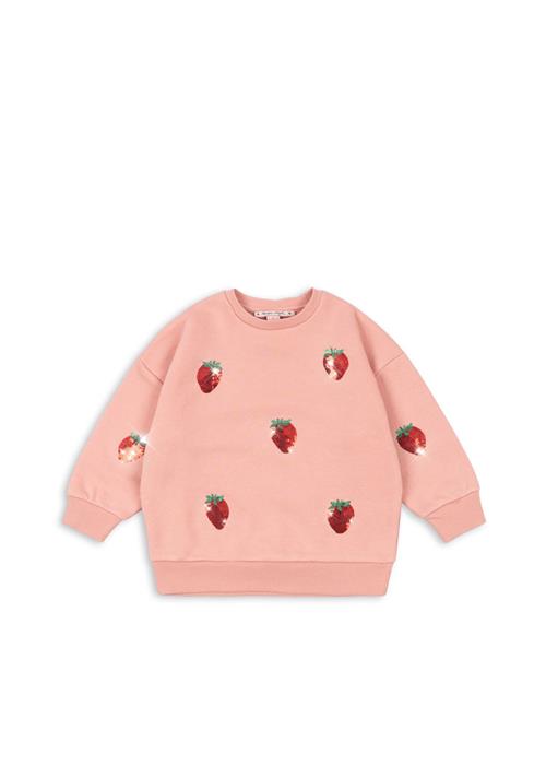 Konges Sløjd Lou Sweatshirt Med Pailletter Mellow Rose  Lou Sequin Sweat Shirt Ocs Mellow Rose 12 months  Lyserød  12 måneder  kvinde