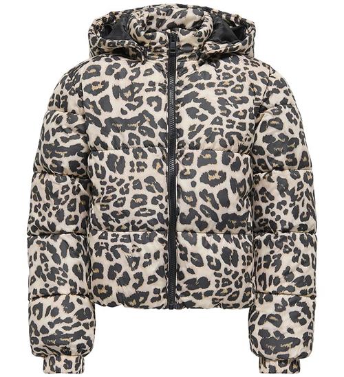 Se Kids Only Dunjakke - KogDalia - Silver Mink/Leo ved KidsWorld