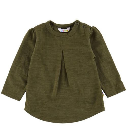 Joha Bluse - Uld - Mos Grøn
