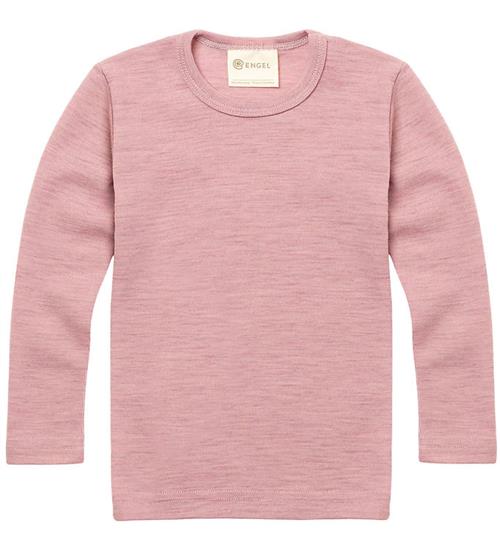 Engel Bluse - Uld - Rosewood Melange