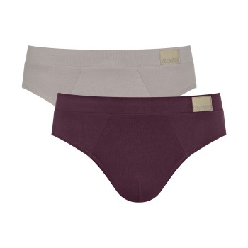 Sloggi 2P For Men GO Natural Brief Flerfarvet-2 bomuld Large Herre