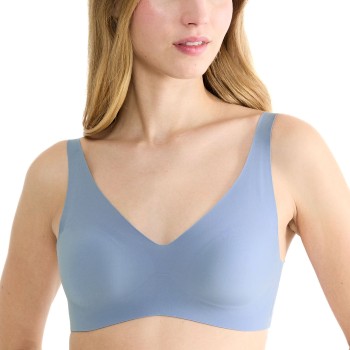 Sloggi Bh Zero Feel 2 0 Soft Bra Isblå M+ Dame