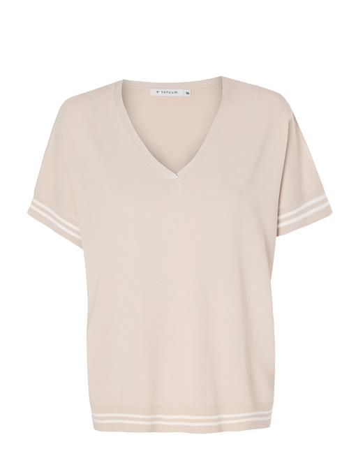 TATUUM Bluse  lysebeige