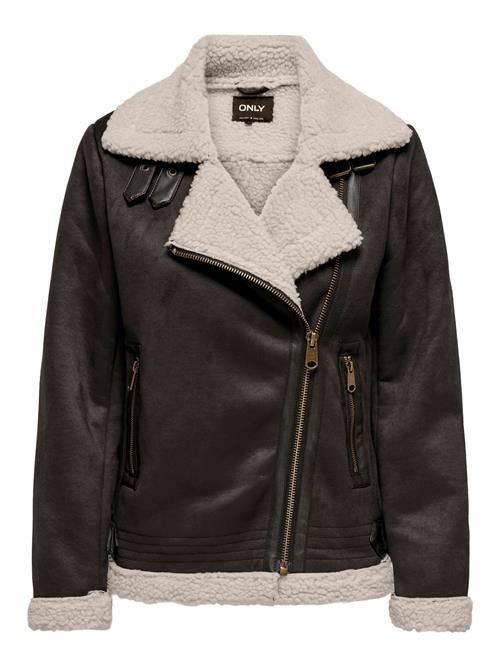 ONLY Overgangsjakke 'ONLNew Diana'  lysebeige / choko